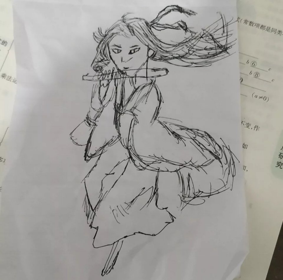 看到大家小时候的作画,突然觉得灵魂画手,简直弱爆了