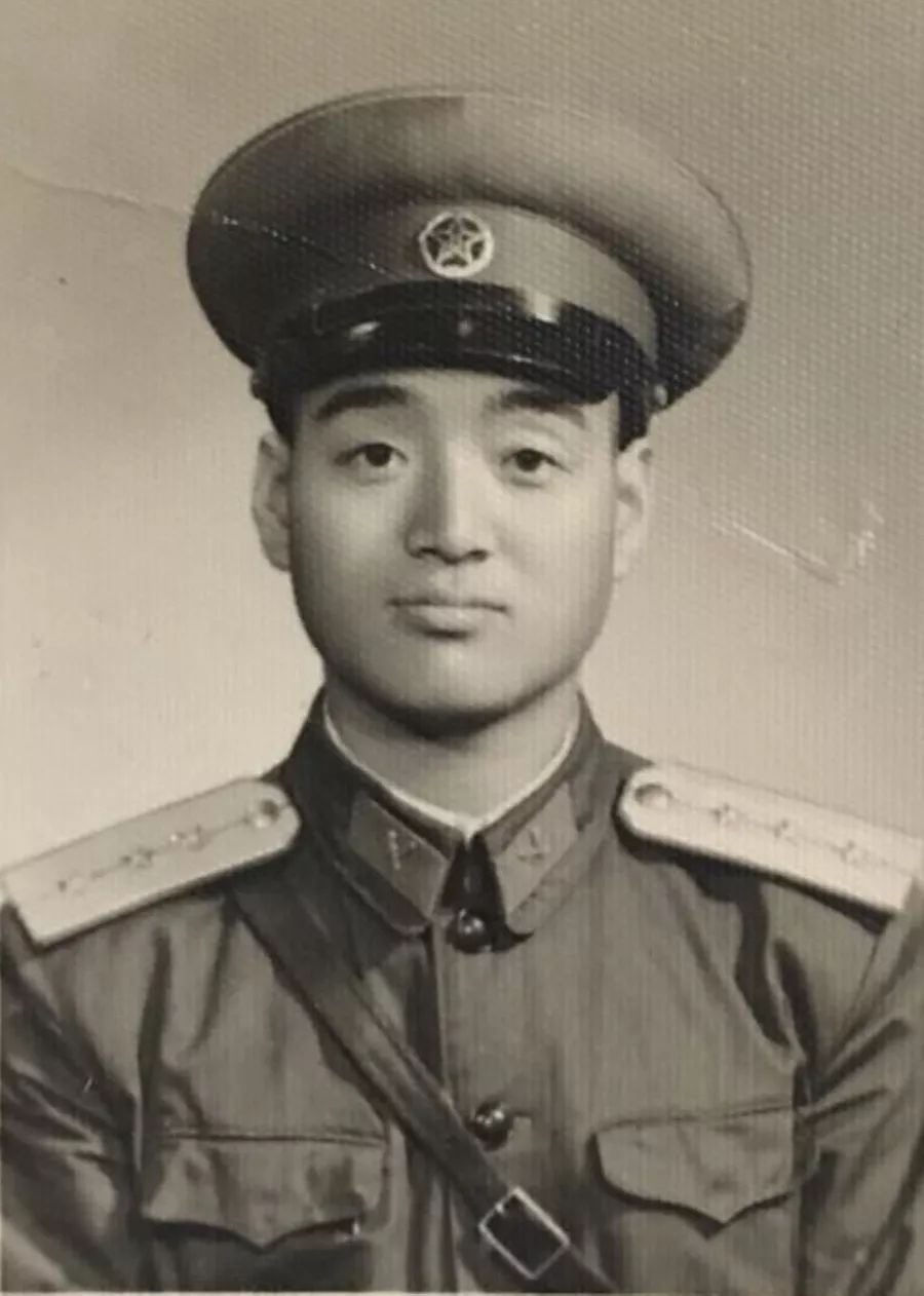 刘仁德军装照,摄于1955年
