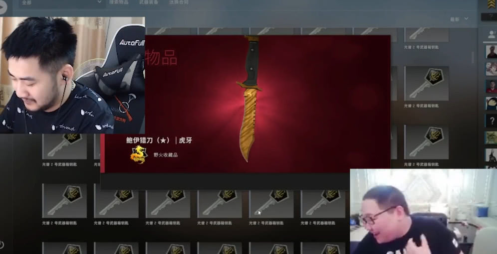 csgo:茄子听到pdd出金表情淡定,看到是崭新后口吐芬芳