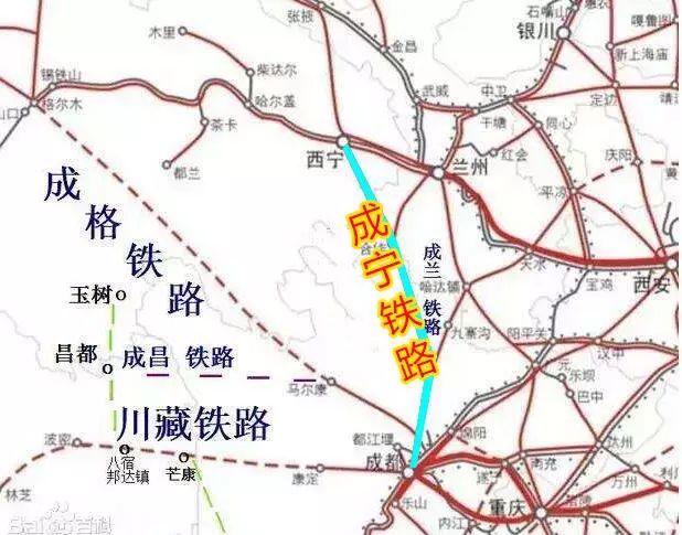 房产 正文  4月26日甘肃省自然资源厅发布了:关于新建铁路西宁至成都