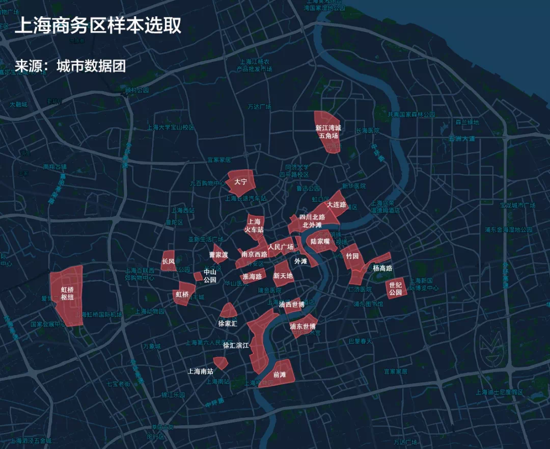 上海没有市中心