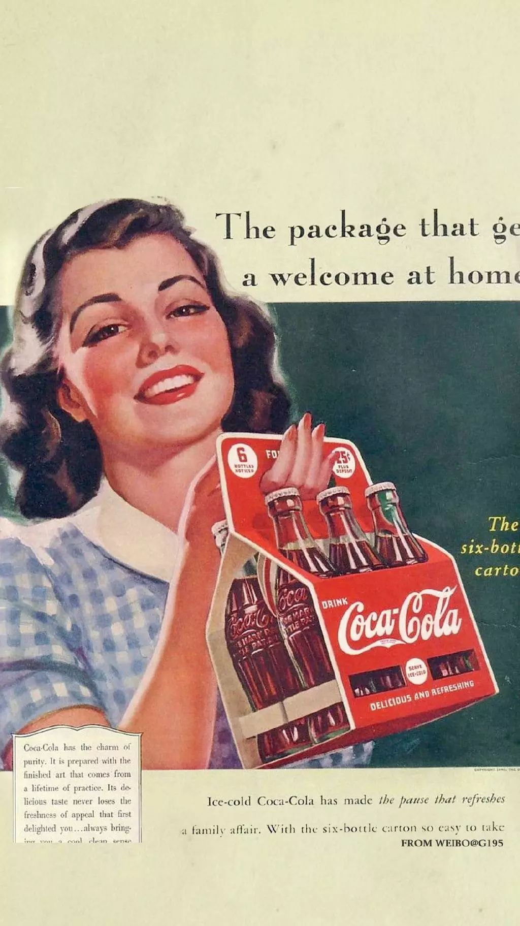 可口可乐推出复古年代感的海报，满满的都是回忆！-郑州雷利设计