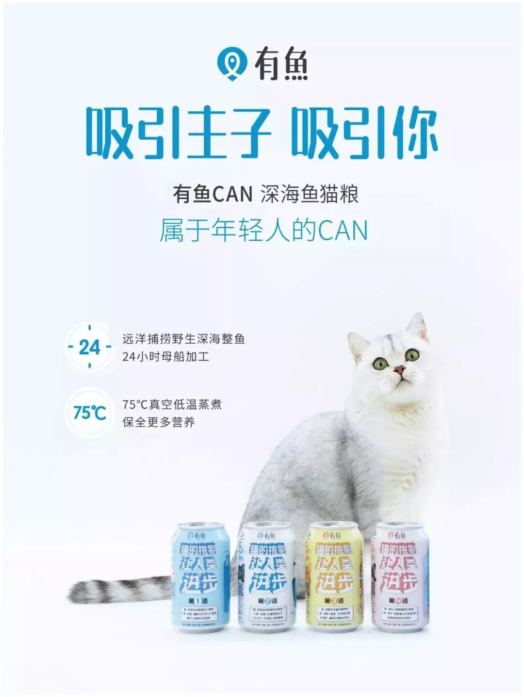 有鱼猫粮:一个真正和年轻人对话的猫粮品牌_搜狐汽车_搜狐网