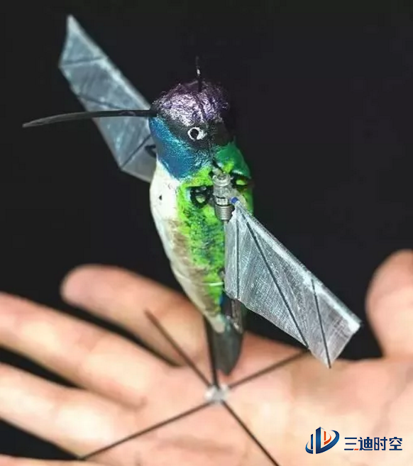 仿生机器人再度突破普渡大学研发出最逼真的3d打印蜂鸟机器人