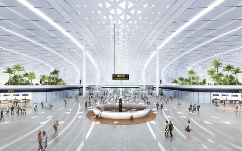 二选一!台州机场新航站设计方案出炉(附高清图)