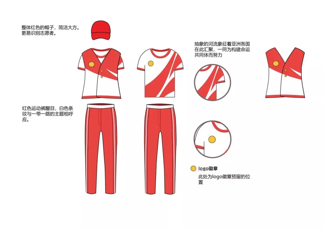 央美关注我校学子设计亚洲文明对话大会志愿者服装