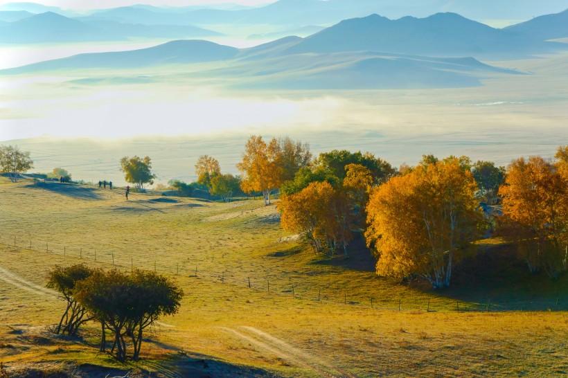 内蒙古乌兰布统敖包吐自然风景图片