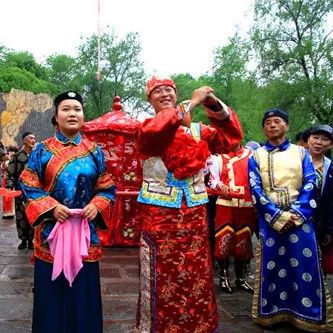 满族婚俗{2019年5月17日{喜结 良 缘 wedding 相看 满族青年男女