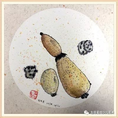 画画一直是你坚持喜欢做的事情,作品欣赏: 妈妈寄语: 画画是女儿这么