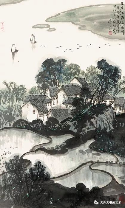 【山水画欣赏】乔溪岩中国画作品集