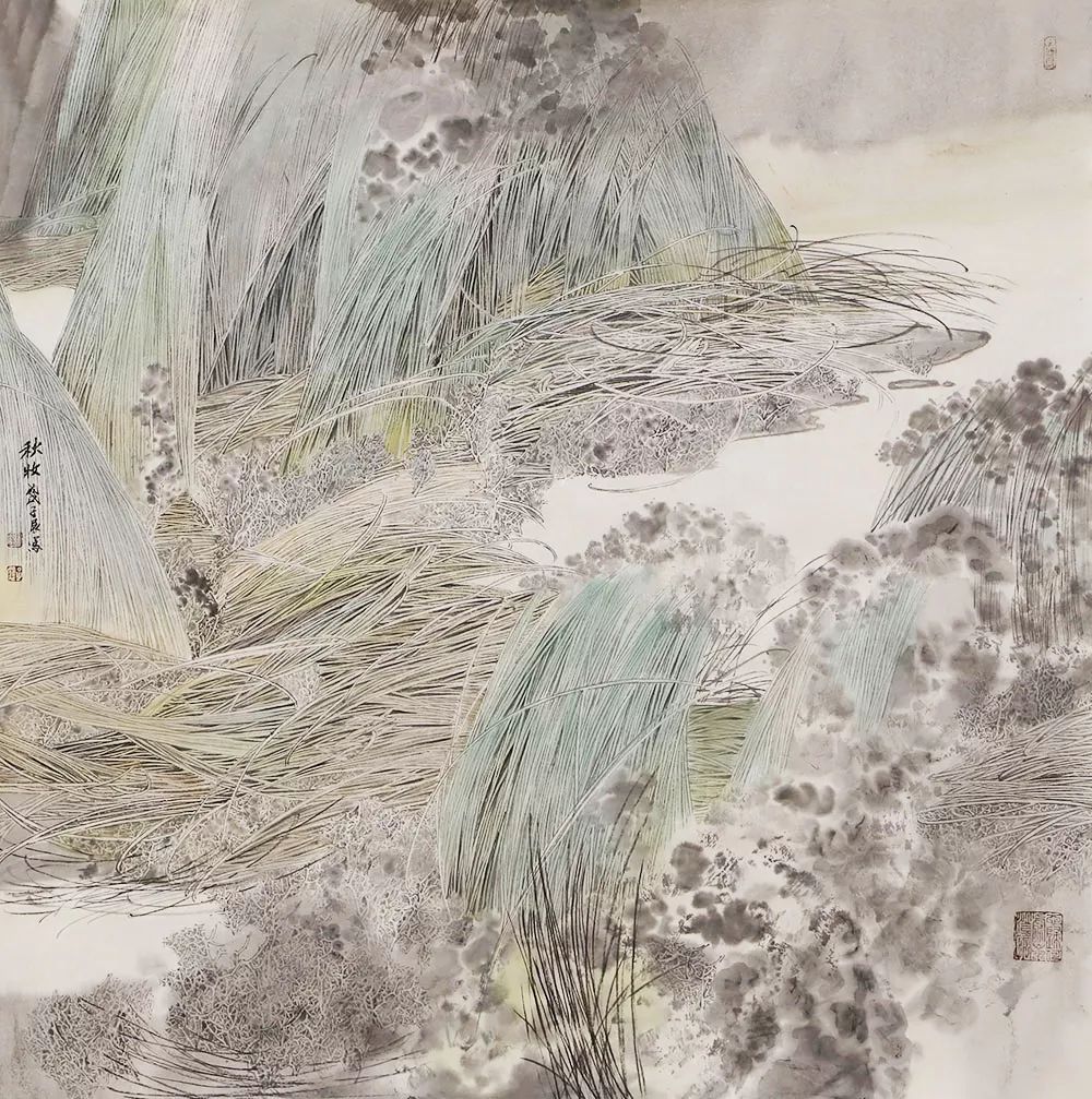 15. 天津美术学院 刘子展 山水 国画