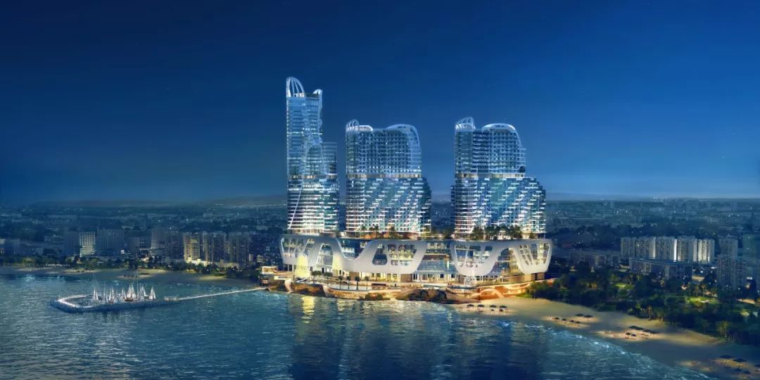 筑西港封面丨太子天玺湾顶奢配套之超五星级酒店图片