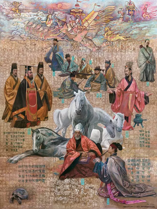 中华史诗美术大展丨146幅全国名家力作欣赏(油画组)