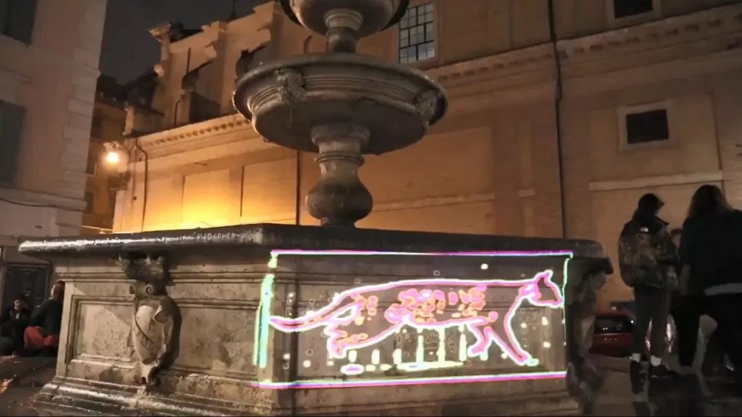 最近羅馬街頭驚現巨型光雕藝術貓咪，才發現貓咪還可以這麼玩！ 未分類 第8張