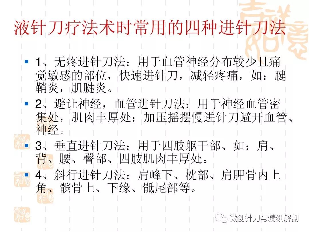 多功能液针刀详解