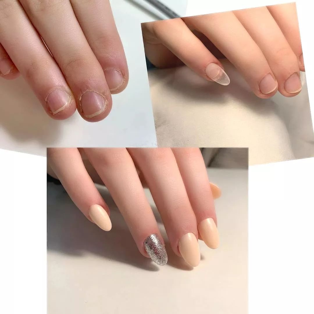 美甲基础教学，甲型、指甲长短不一如何解决