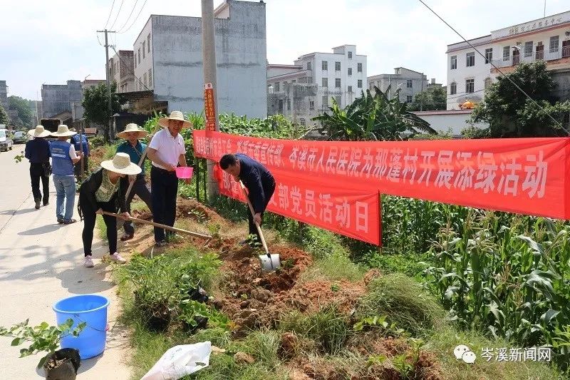 大隆镇那蓬村通过这种方式扮靓家园