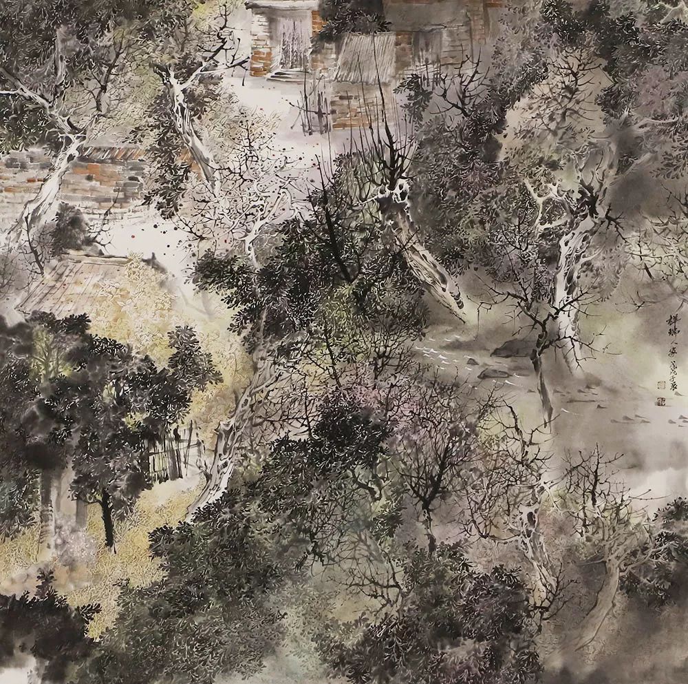 14. 天津美术学院 刘子展 山水 国画