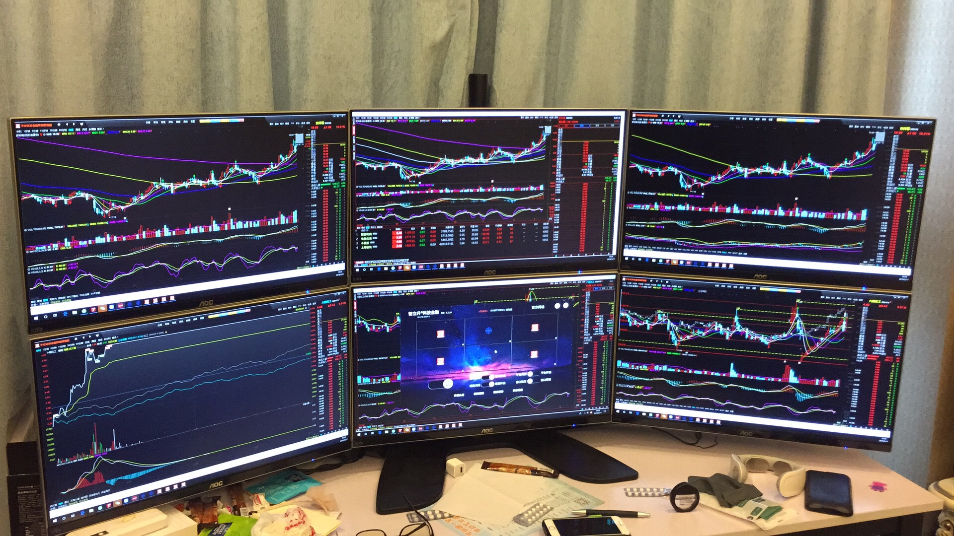 智力生科技炒股多屏幕电脑方案是否合理