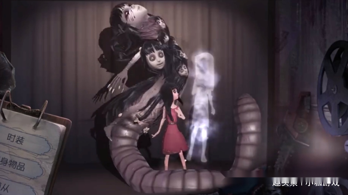 第五人格:"富江"变蚯蚓自己吓自己?女巫新皮成恐怖代言人!