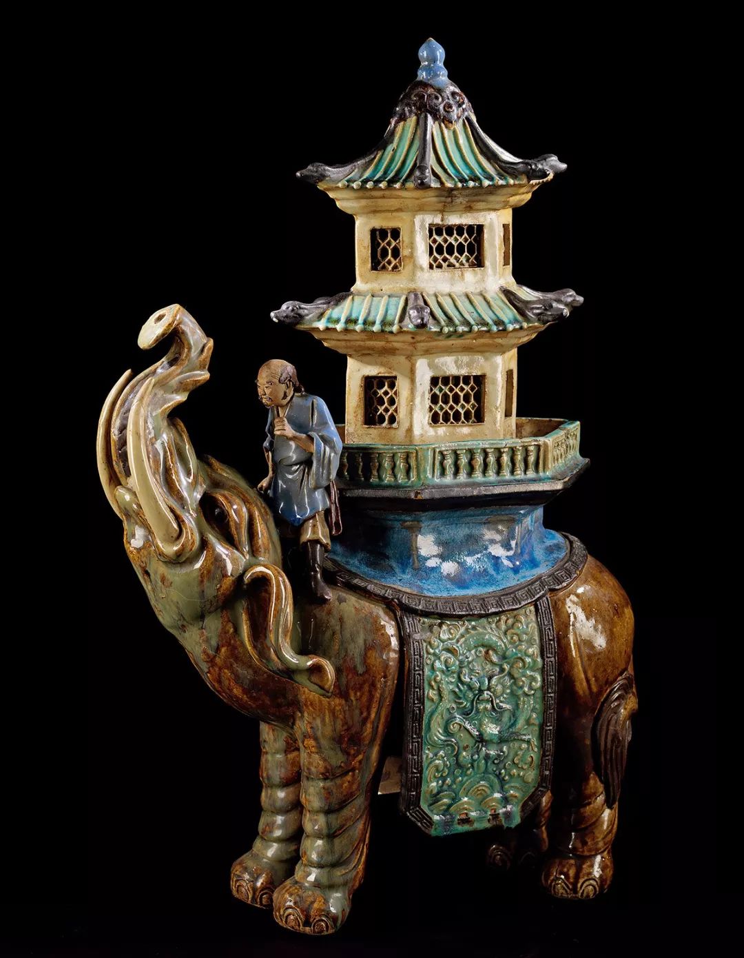 明清朝　古瓦 羅漢禅寺　在銘　古物　中国美術