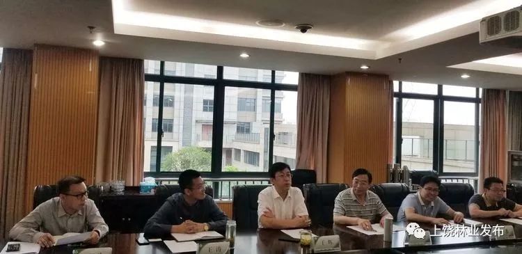 市林业局党组书记局长吴步高带队赴华东院汇报林业工作