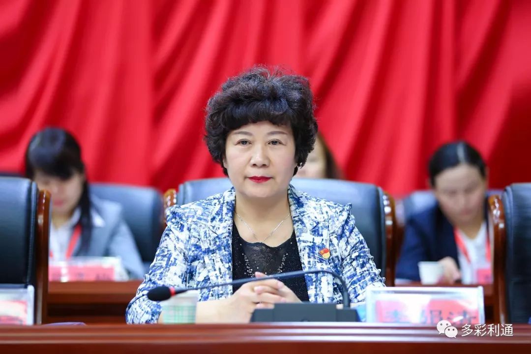 区人大常委会副主任马金鹏出席会议区委常委马娟主持会议区委副书记