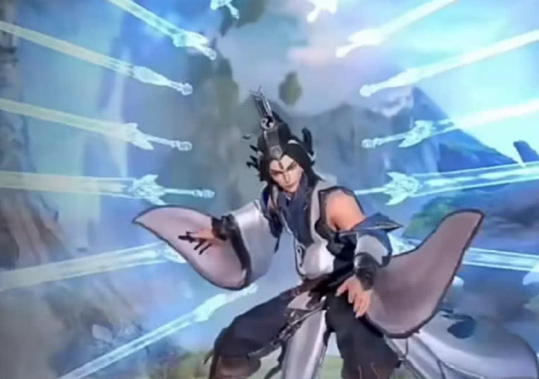 李白新皮肤曝光,大招御剑飞行很酷炫,网友:凤求