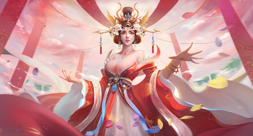 原创王者荣耀:原来武则天流传过这么多款皮肤,你觉得哪一款是真的