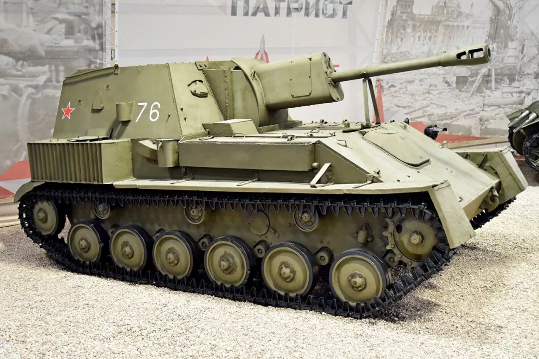 su-76m自行火炮