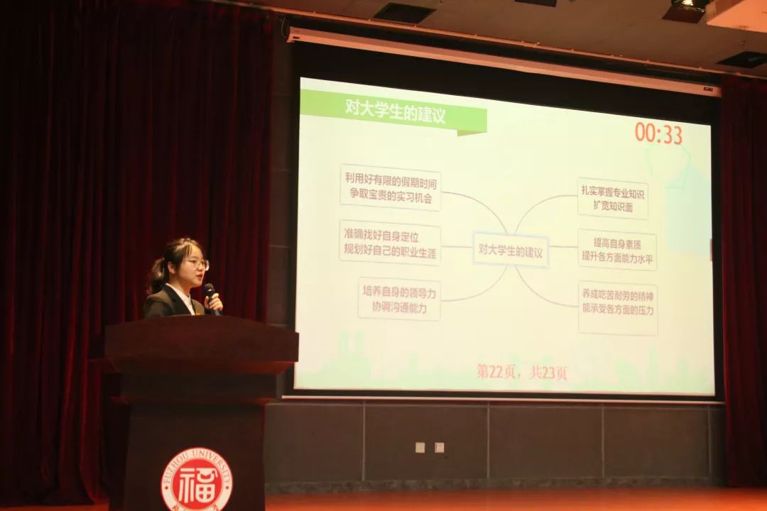 活动回顾福州大学第十四届职业世界探索大赛决赛圆满落幕