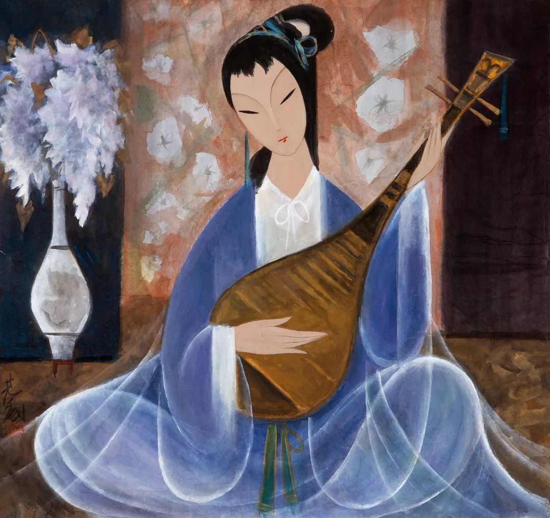 保利春拍孤鸿与荼林风眠与吴冠中的绘画