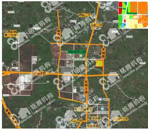 西彭组团地块 九龙坡区西彭组团c分区c4-2-1/04号宗地