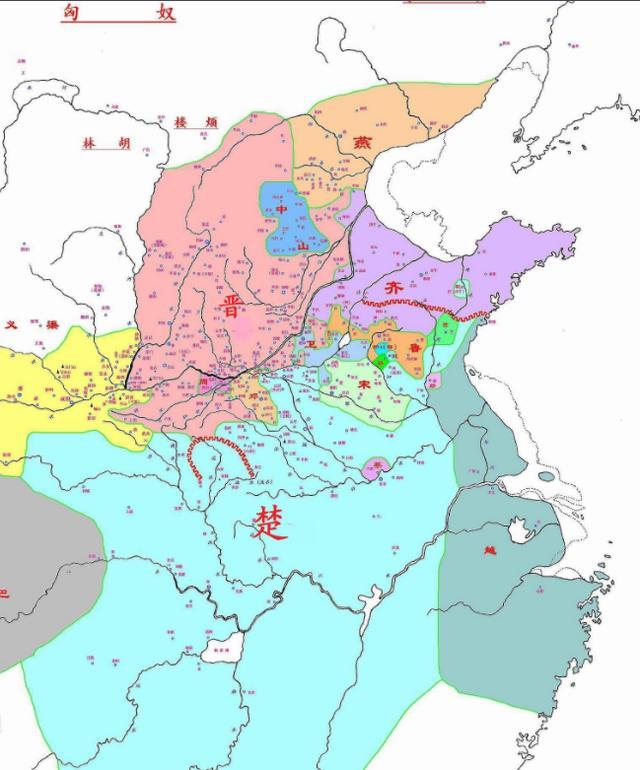 通俗故事中的历史先秦最大国之楚国序篇上楚国的战争