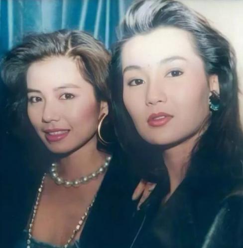 港星合影AI修复:关之琳美到失真!细看五官王祖