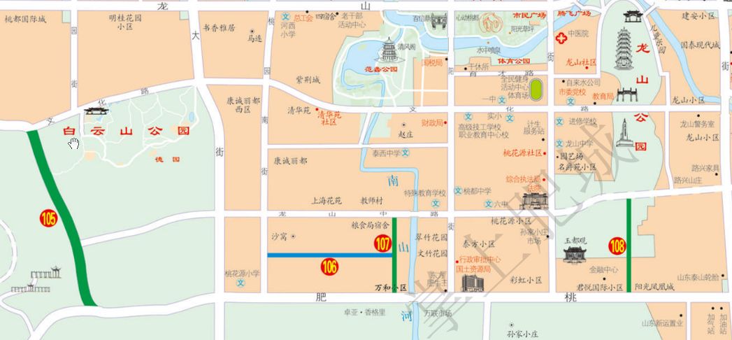 肥城城区这31条道路叫啥名好?据说有神秘奖励!