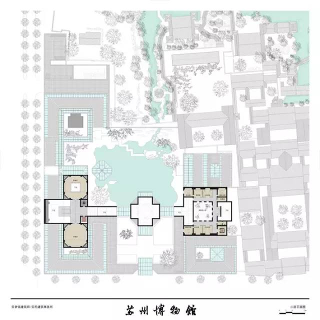 华人顶级大师贝律铭苏州博物馆设计方案cad施工图高清摄影全套资料