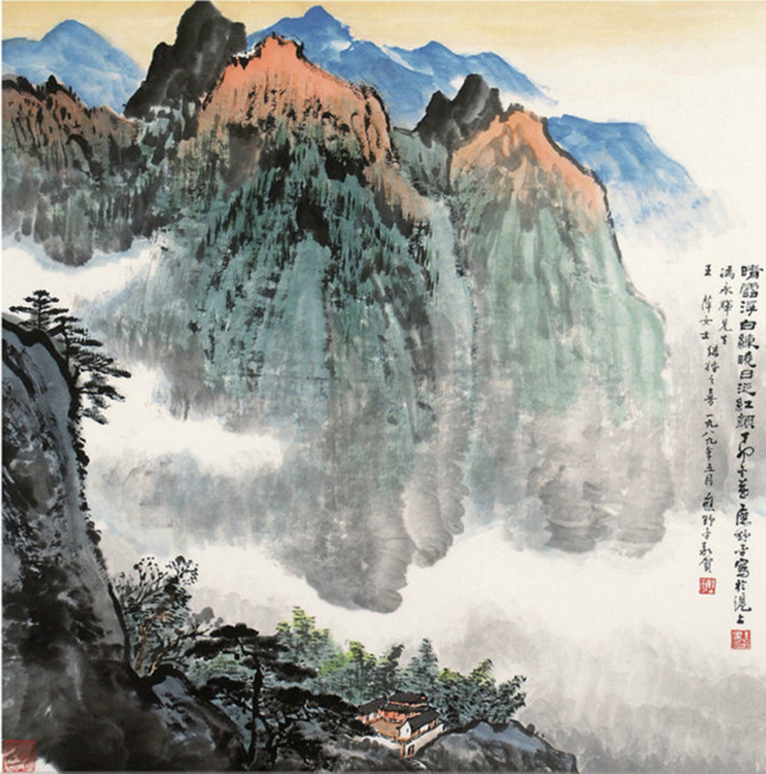 应野平画家《清雅旷远 绮丽润泽的美感》