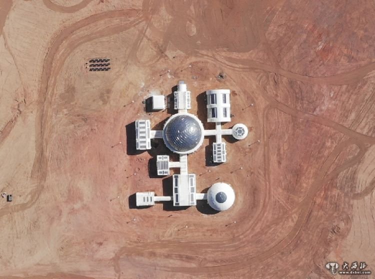 俯瞰火星1号基地.受访者供图