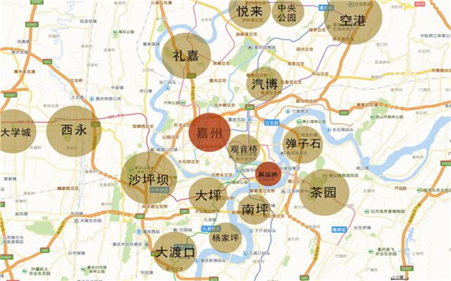 重庆版图急速扩张嘉州商圈雄踞城市发展第一顺位