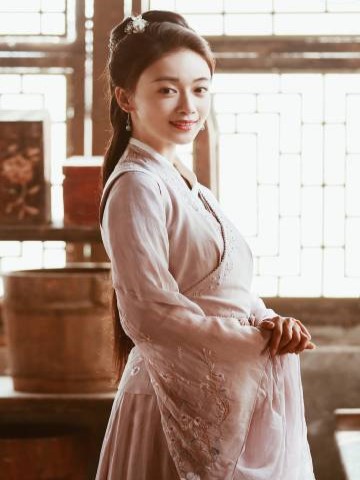 吴谨言古装造型,连体服饰显身材,真正的古典美女