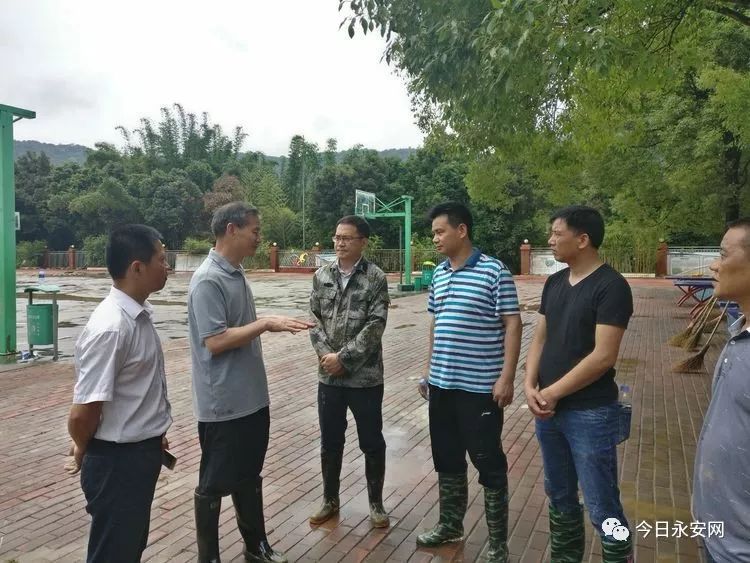 三明市委书记林兴禄到永安指导灾后重建工作