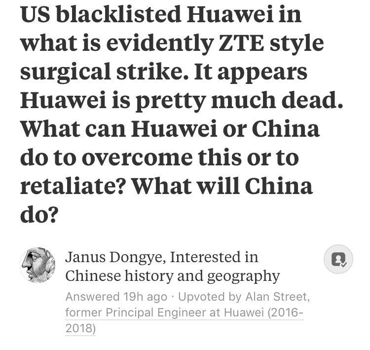 剑桥博士神级回答:美国把华为列入黑名单,华为快死了吗?华为首席工程师点赞! 久久是热频这里只精品