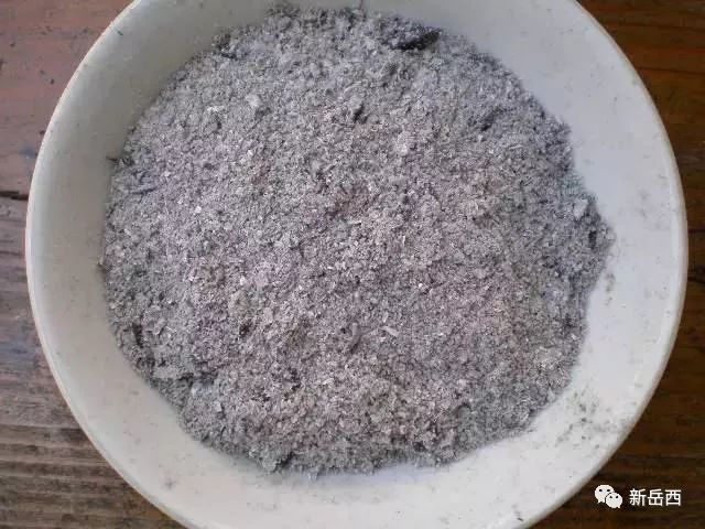 岳西"神仙槎"豆腐!_草木灰