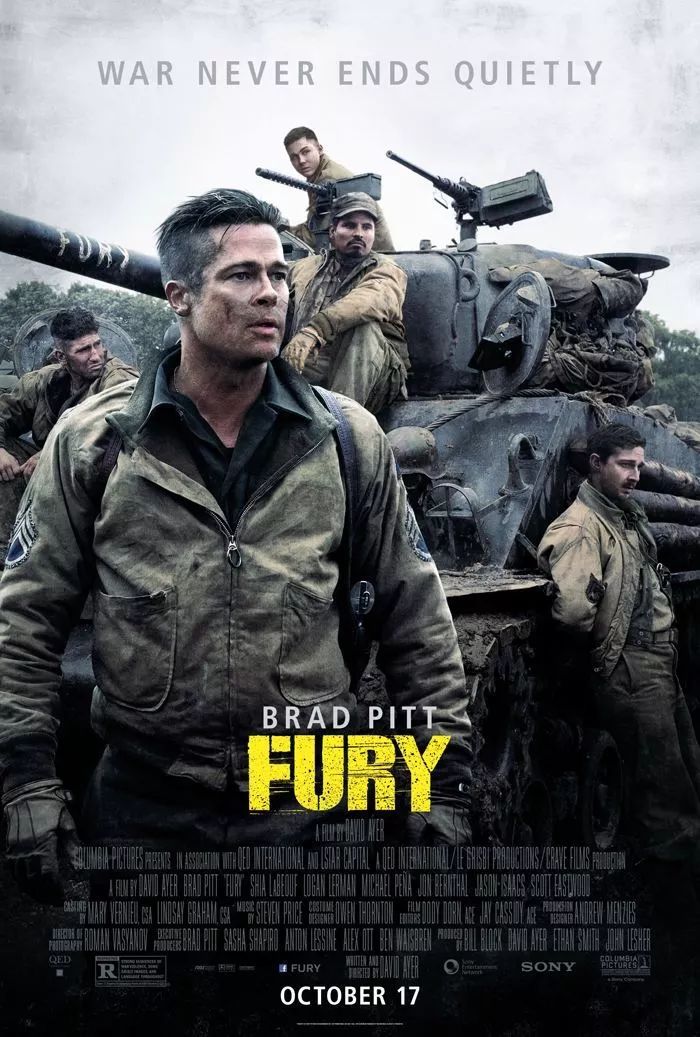 2014[动作/战争][狂怒.Fury]4K 2160P超清资源迅雷下载图片 第1张