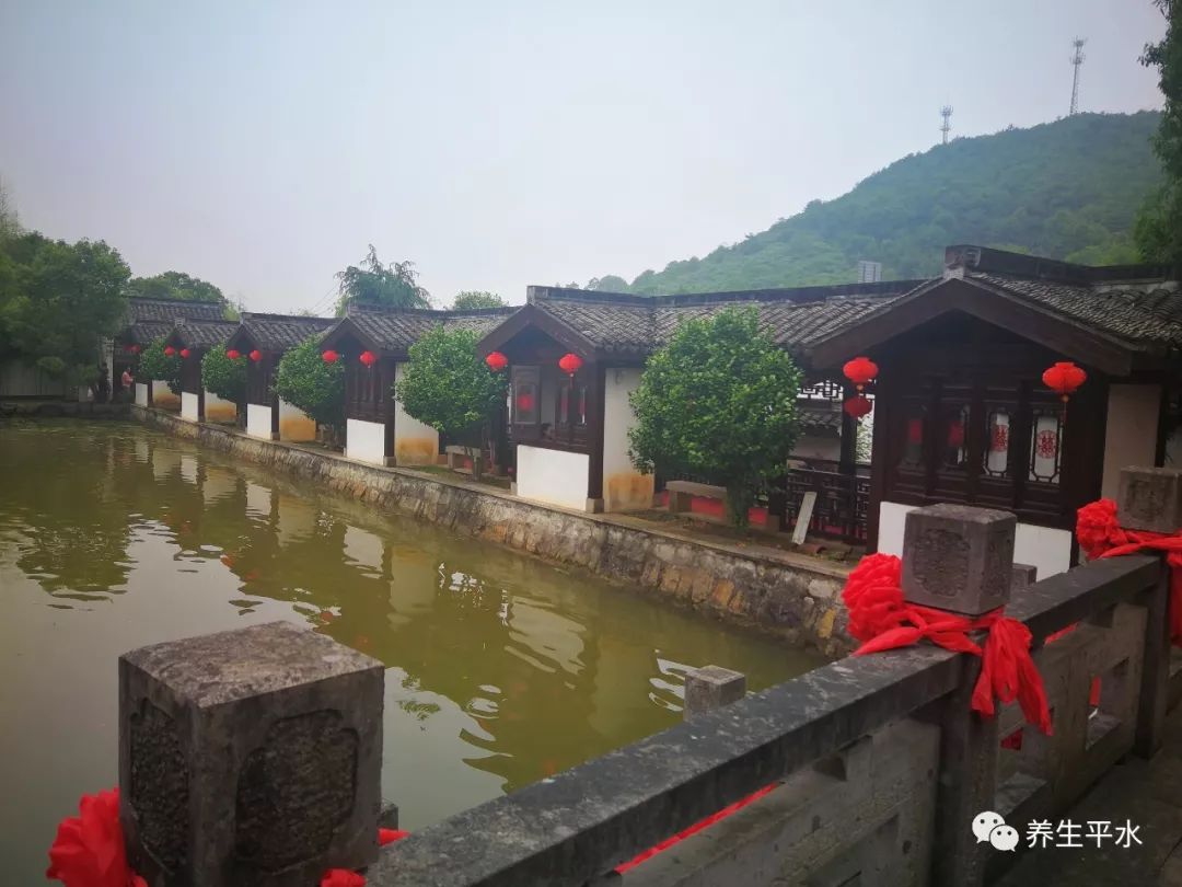 今天,平水镇旅游大幕启动,花,果,茶,飞拉达,还有一场别开生面的中式