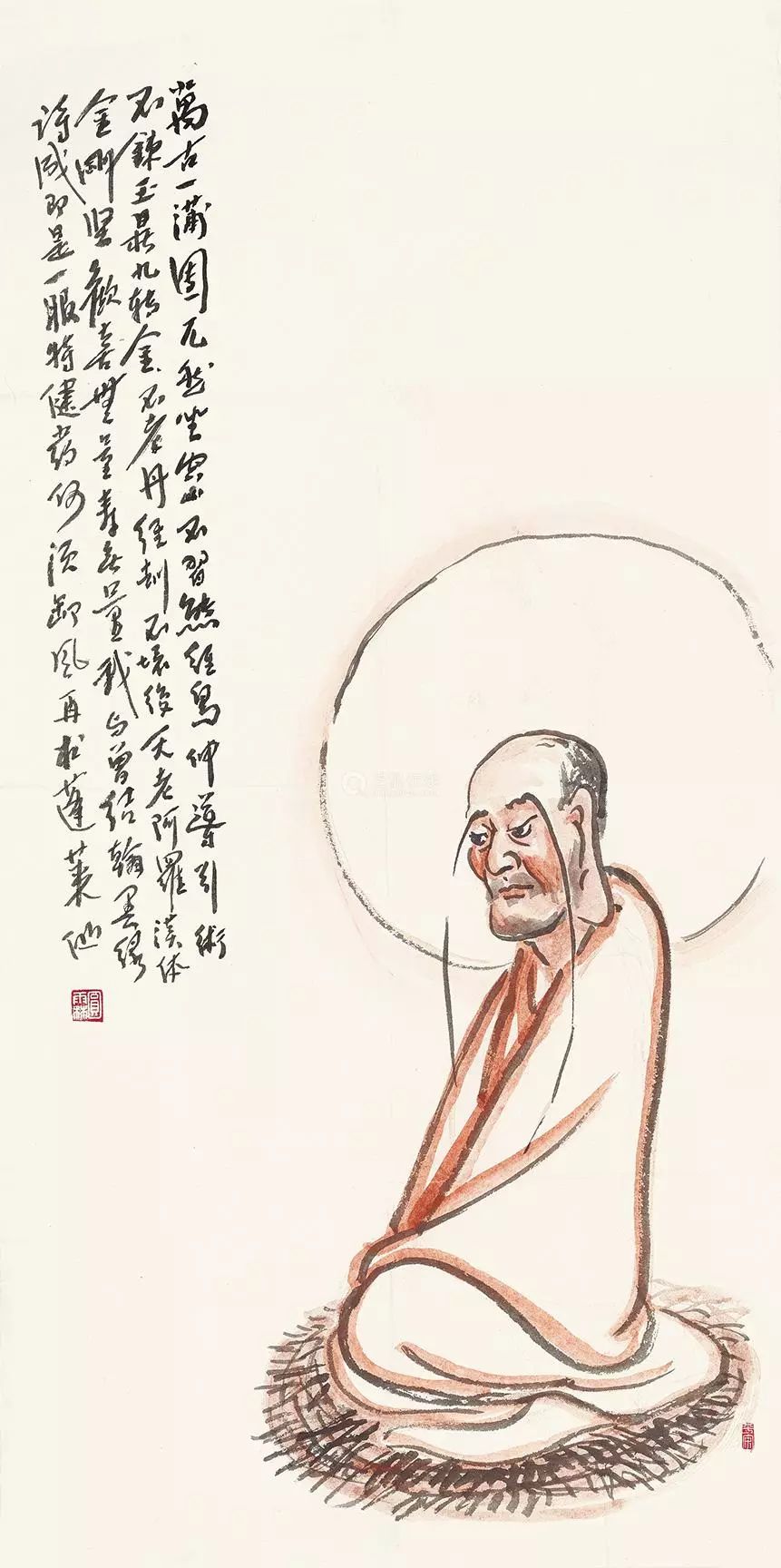圆霖法师|佛事之余,每日坚持挥毫写字作画