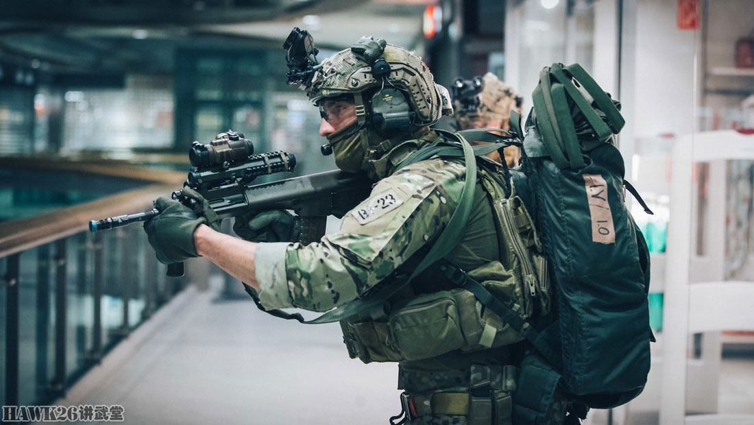 奥地利特种部队在购物中心进行反恐演习 揭秘该部队残酷选拔制度