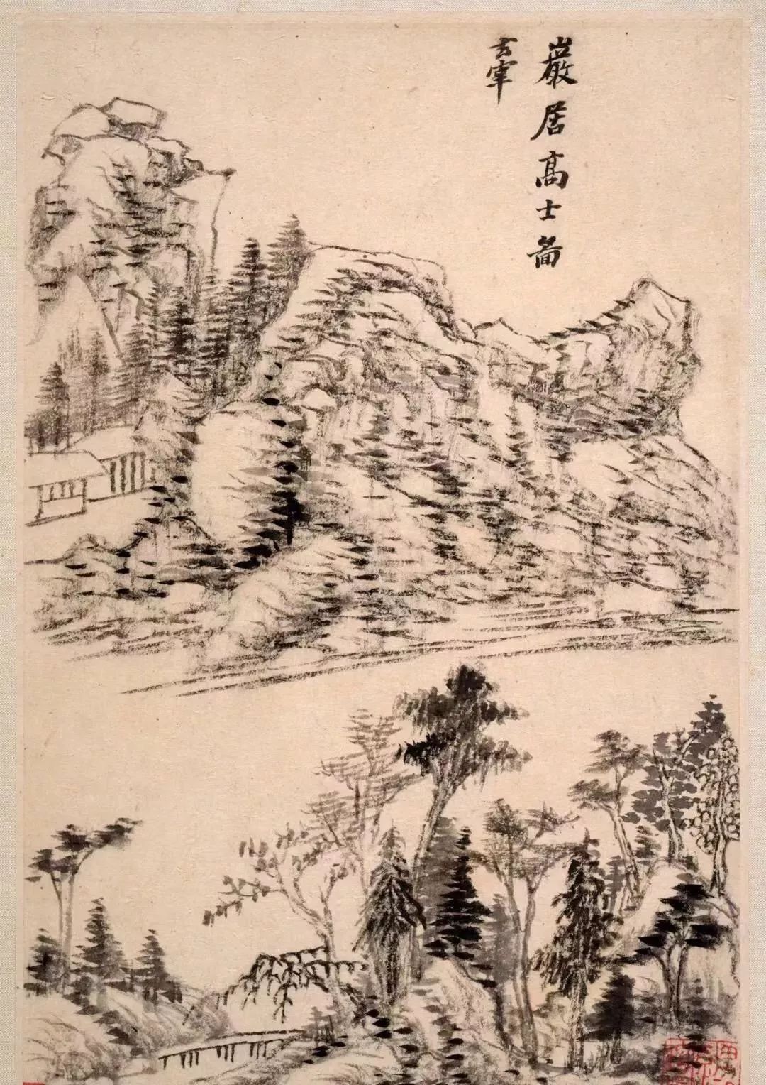 董其昌改变了中国山水画的实质
