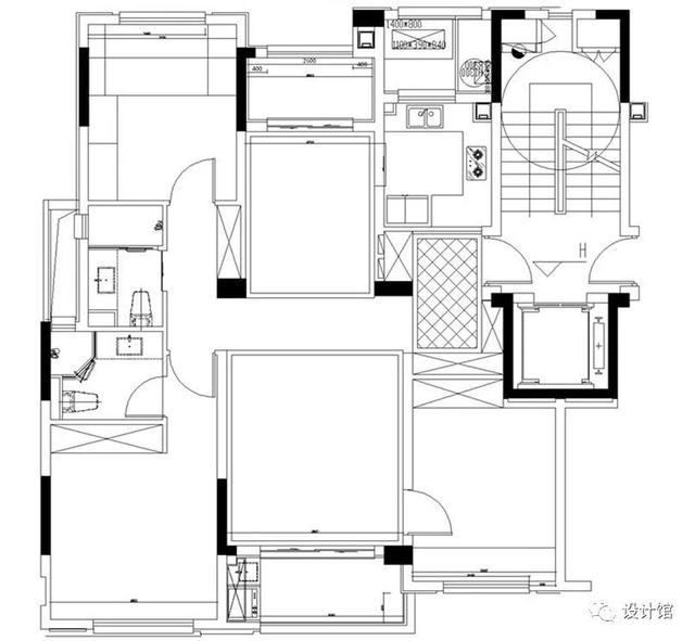 115㎡现代简约,素雅的空间,禅意自然 千亿国际官网